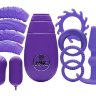 Фиолетовый вибронабор FLIRTY KIT SET