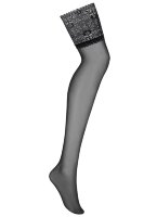 Чулки с широким цветочным кружевом Intensa Stockings