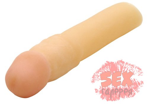 Насадка-удлинитель CyberSkin 3 inch Transformer Penis Extension - 19 см.