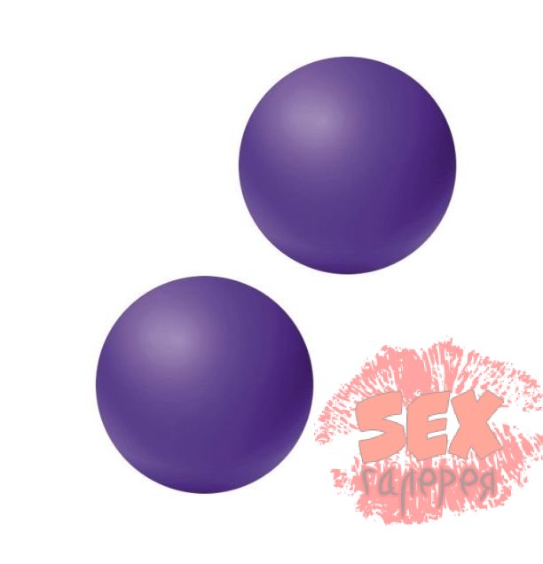Фиолетовые вагинальные шарики без сцепки Emotions Lexy Small