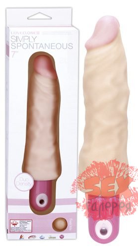 Реалистичный вибратор Simply Spontaneous S - 17,5 см.