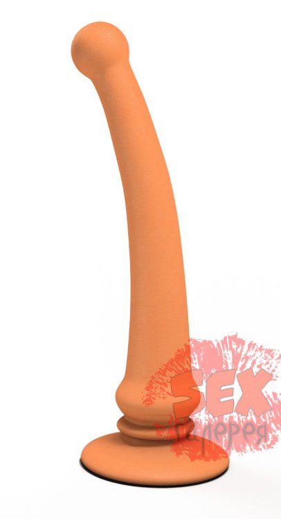 Телесный анальный стимулятор Rapier Plug - 15 см.