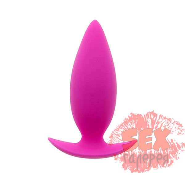 Розовая анальная пробка BOOTYFUL ANAL PLUG SMALL PINK - 9,5 см.