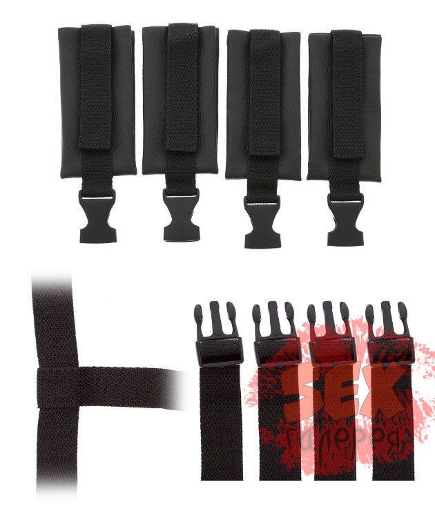 Набор для фиксации на кровати Bed Restraint Cuff Set