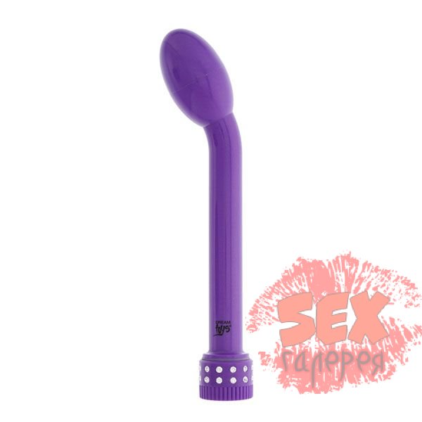 Фиолетовый стимулятор G-точки GOOD VIBES HIP G LIMITED EDITION - 21 см.