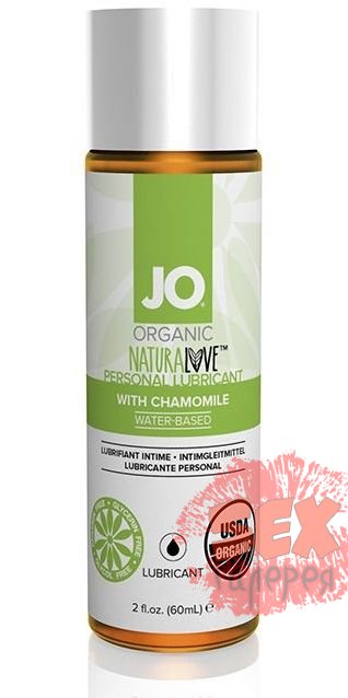 Лубрикант на водной основе с экстрактом ромашки JO NATURALOVE ORIGINAL - 60 мл.
