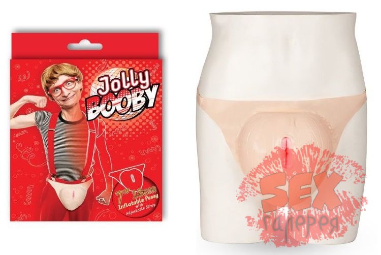 Надувная вагина с фиксацией JOLLY BOOBY-INFLATABLE PUSSY