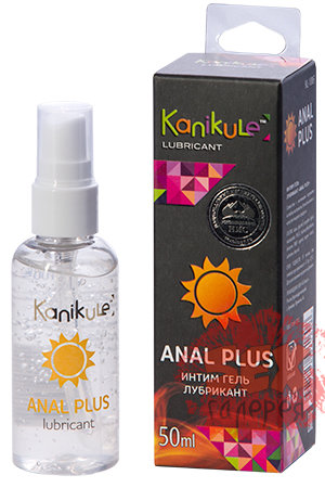 Анальный согревающий гель-лубрикант на водной основе Kanikule Anal plus - 50 мл.