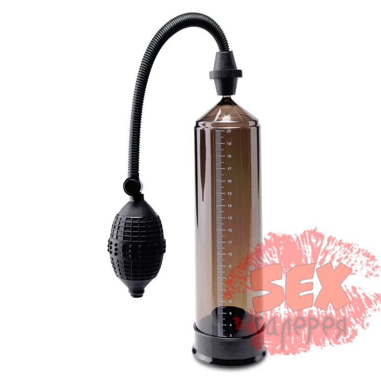 Черная мужская помпа Euro Pump