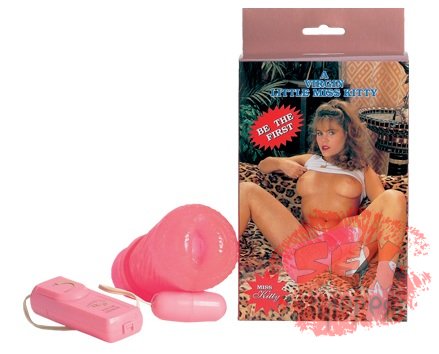 Вагина-девственница с вибрацией и выносным пультом A VIRGIN LITTLE MISS KITTY