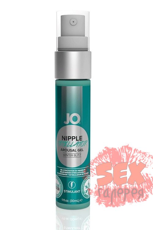 Ароматный мужской стимулирующий гель для сосков Nipple Titillator Mens Winter Blitz - 30 мл.