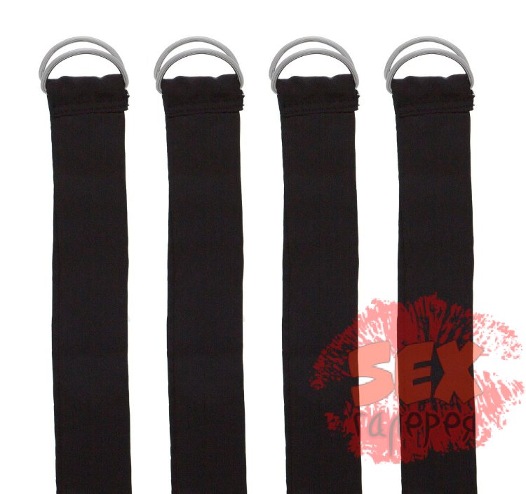 Комплект из 4 ремней с петлями для связывания 4pcs Silky Wrist   Ankle Restraints