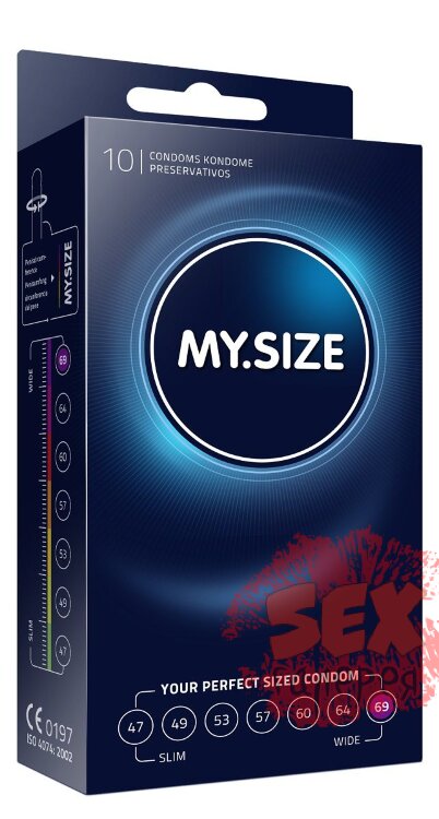Презервативы MY.SIZE размер 69 - 10 шт.