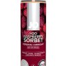 Лубрикант на водной основе с ароматом малины JO Flavored Raspberry Sorbet - 120 мл.
