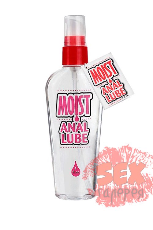 Анальный гель-лубрикант на водной основе MOIST ANAL LUBE - 120 мл.