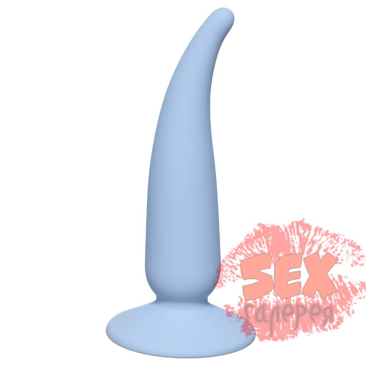 Голубая анальная пробка P-spot Teazer Blue - 12,2 см.