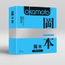 Презервативы в обильной смазке OKAMOTO Skinless Skin Super lubricative - 3 шт.