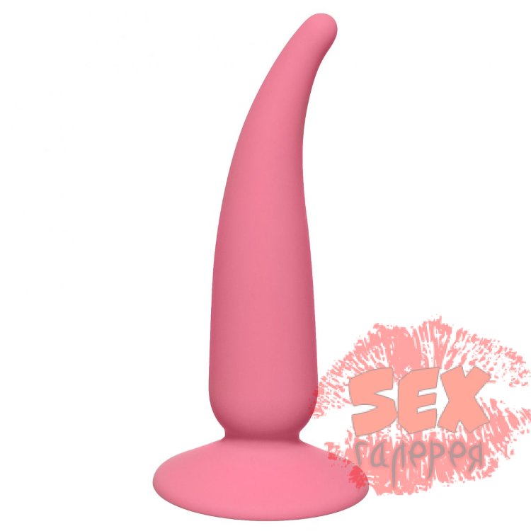 Розовая анальная пробка P-spot Teazer Pink - 12,2 см.