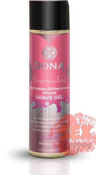 Гель для бритья DONA Flirty Blushing Berry - 250 мл.