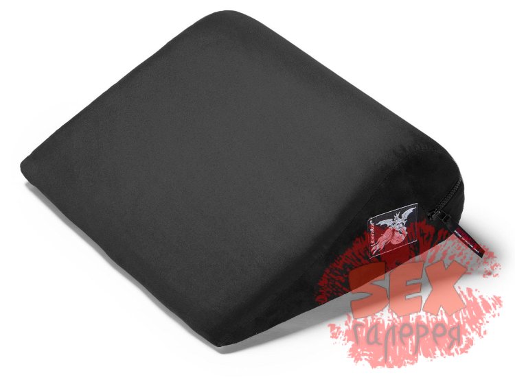 Малая подушка для любви Liberator Retail Jaz из черной замши