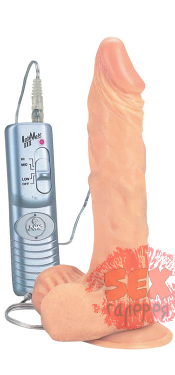 Реалистичный вибратор на присоске AUTHENTIC REACTION DONG 8,5 FLESH DONG - 21,5 см.