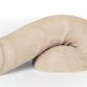 Мягкий имитатор пениса Fleshtone Limpy большого размера - 21,6 см.