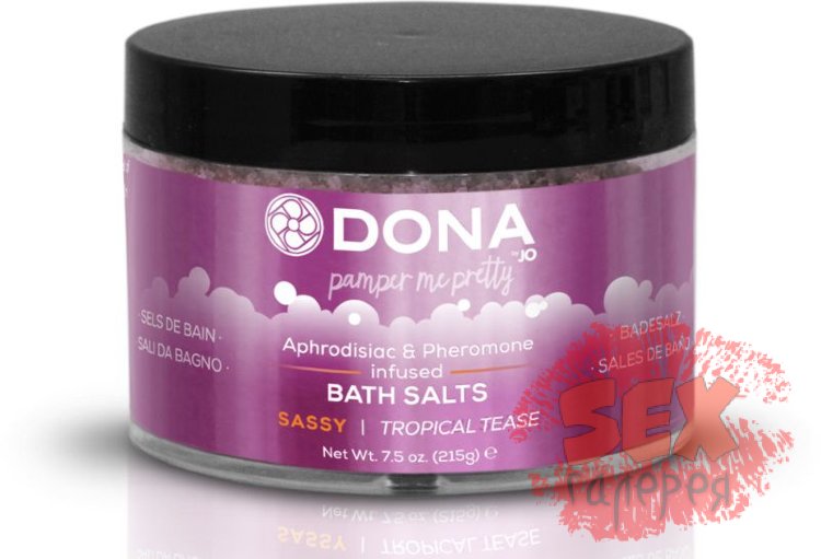 Соль для ванны DONA Sassy Tropical Tease - 215 гр.