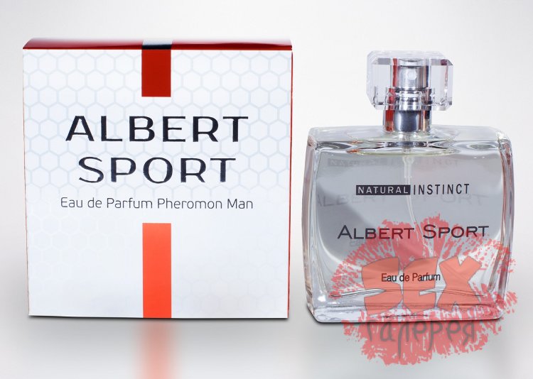 Мужская парфюмерная вода с феромонами Natural Instinct Albert Sport - 100 мл.