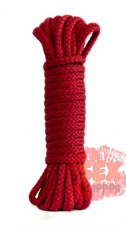 Красная веревка Bondage Collection Red - 9 м.