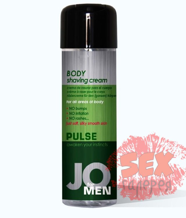 Крем для бритья JO Pulse Cucumber Male Body Shaving Cream - 240 мл.