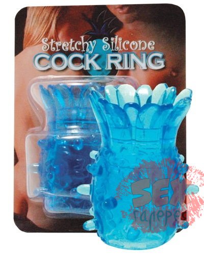 Насадка на пенис в виде распускающегося цветка SILICON TICKLER COCK RING