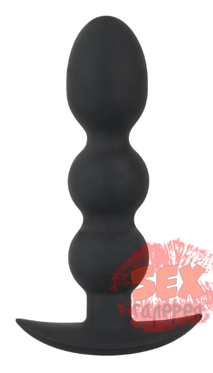 Тяжелая анальная елочка Heavy Beads - 13,3 см.
