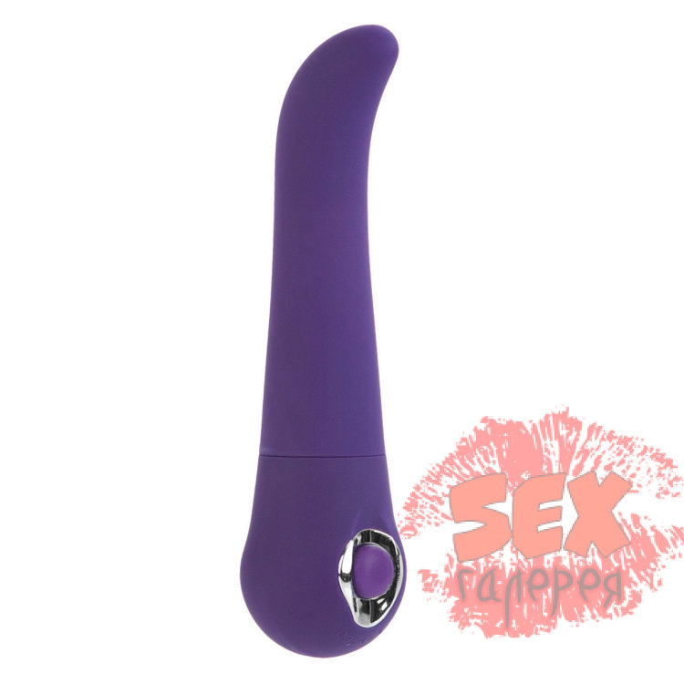 Фиолетовый вибратор Body   Soul Adore - 12 см.
