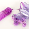 Фиолетовый клиторальный стимулятор Sex Butterfly