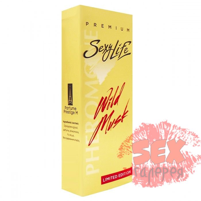 Женские духи Wild Musk №4 с мускусом и феромонами - 10 мл.