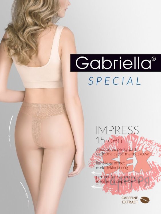 Утягивающие бёдра колготки Impress 15 den