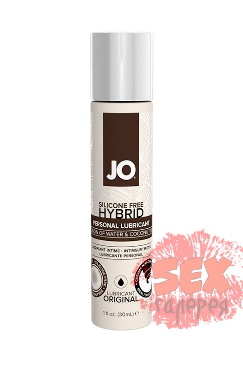 Водно-масляный лубрикант JO Silicon free Hybrid Lubricant ORIGINAL- 30 мл.