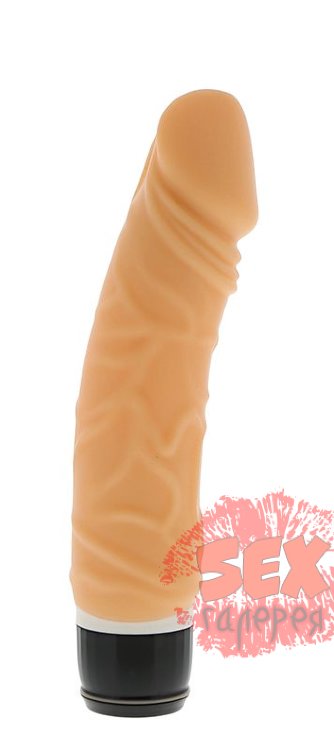 Реалистичный 7-скоростной вибратор PURRFECT SILICONE CLASSIC 6.5INCH FLESH - 16,5 см.