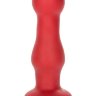 Красная анальная пробка COLT Jumbo Probe - 19,75 см.
